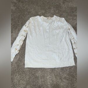 Michael Kors White Knit Sweater